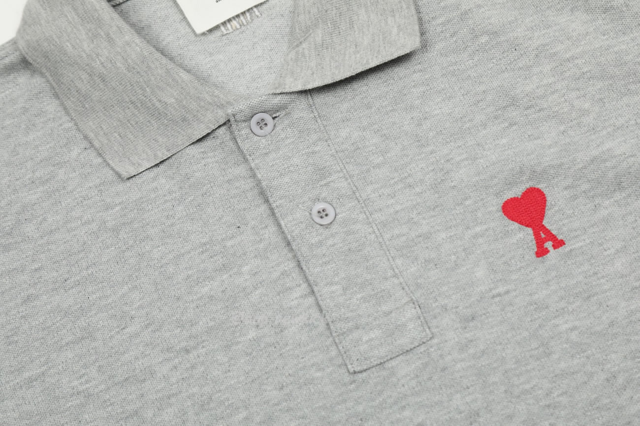 Ami Paris De Coeur Polo Shirt (12) - newkick.app